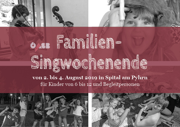 Familien Singwochenende