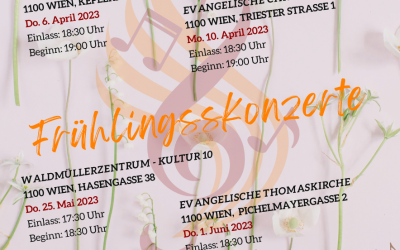 Oster und Frühlingskonzerte 2023 2